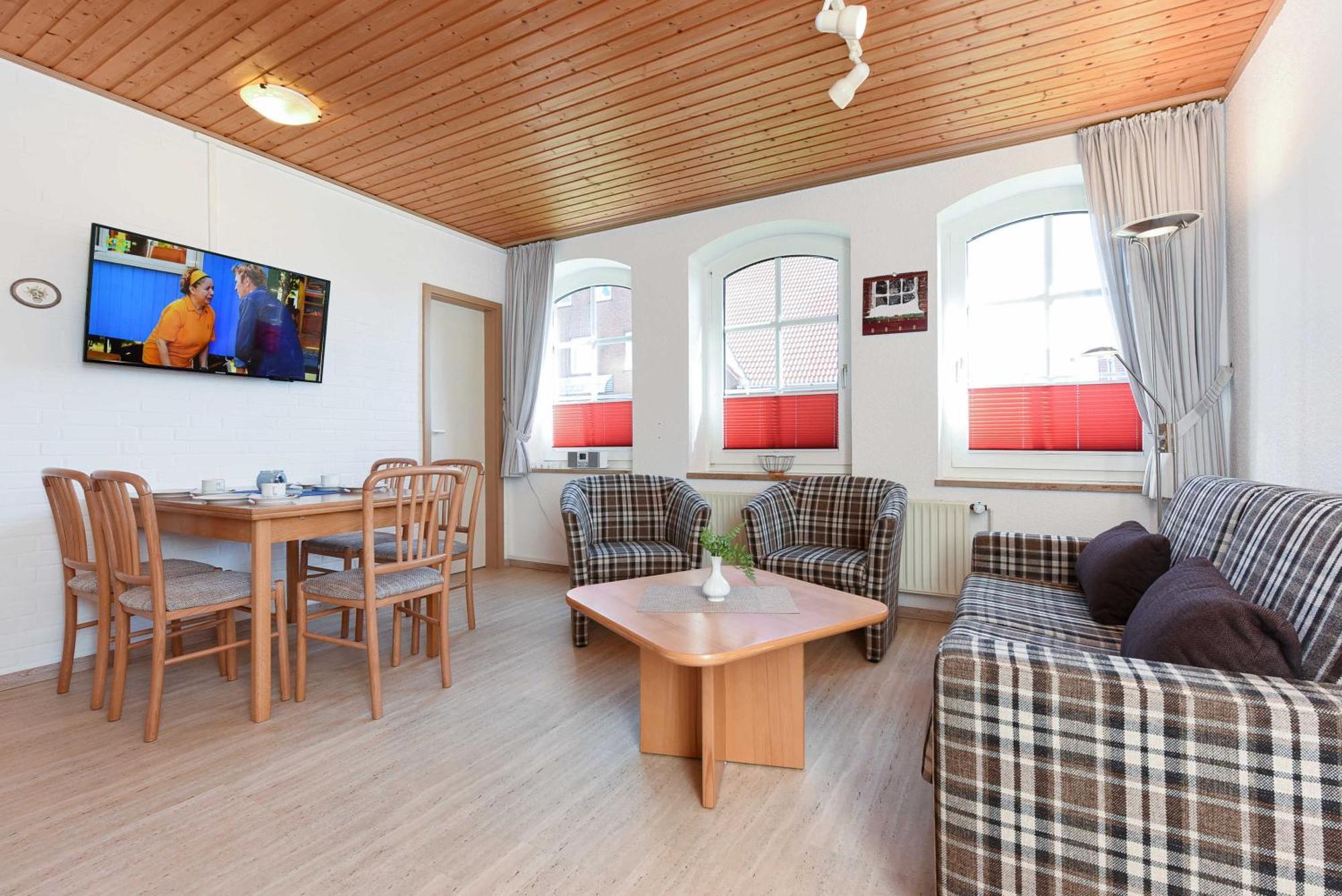Ferienwohnungen Im Gezeitenhaus Bensersiel Exteriör bild